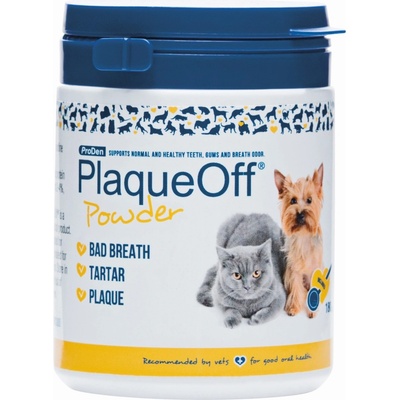 ProDen PlaqueOff Powder pre psy a mačky zubný kameň 180 g