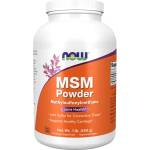 NOW NOW MSM Methylsulphonylmethane Powder, 454 Grams