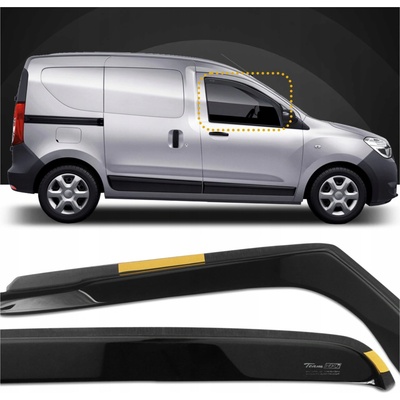 Deflektory Heko DACIA DOKKER I 2012-2021