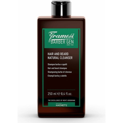 Framesi Barber Gen Hair & Beard Natural Cleanser Shampoo 250 ml
