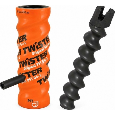 Knauf PFT Šnekové čerpadlo PFT Twister D6-3P set (rotor, stator) [PFT 00237908 + 00007899]