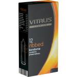 Vitalis Premium Single: Ribbed, 12 condoms