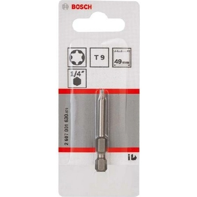 Bit BOSCH Skrutkovací Extra Hart - T9, 49 mm 2607001630