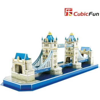 CubicFun 3D пъзел 52 части CubicFun - Tower Bridge