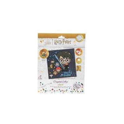 Crystal Art pohlednice – HARRY POTTER Family 18 × 18 cm