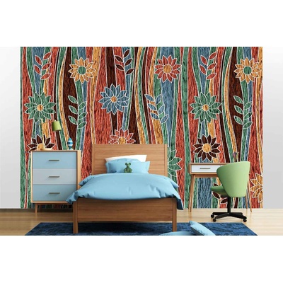 DIMEX ART Самозалепваща се флизелинова фототапета градински декоративен модел 375 x 250 см