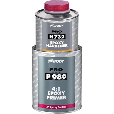 Body P989 epox.základ šedý 1,0L+ tužidlo H732 250g - 1 ks - šedý