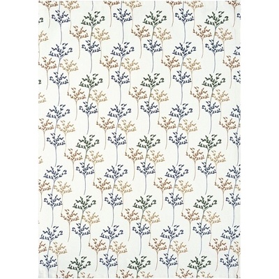 SCAN QUILT Dekoro 8843 Rastliny 50x70 cm béžová