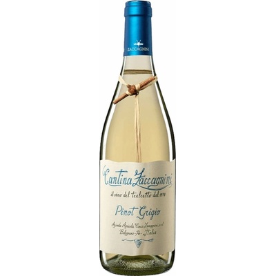 Cantina Zaccagnini Pinot Grigio biele suché 2024 12,5% 0,75 l (čistá fľaša)