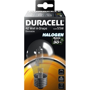 Duracell Eco halogen klasický tvar 42W E27 DU-S6864