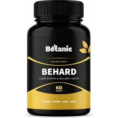 Botanic BeHard Lepší erekce a sexuální výkon 60 kapslí