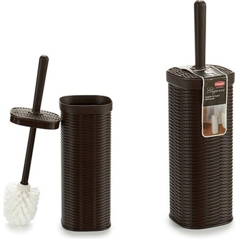 Stefanplast WC souprava Elegance ratan tmavě hnědá 40 x 11,5 x 11,5 cm