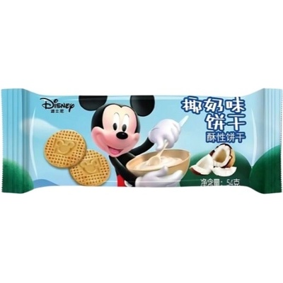 Binqi & Disney Mickey Coconut Milk Cookies 54 g