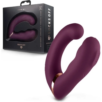 Image 1 of Вибратор за двойна стимулация, адаптивен, 17, 5см. - Gemini Vibrator (ROCKS00468)