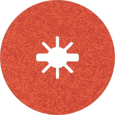 Bosch Keramický fíbrový kotúč EXPERT R782 Prisma Ceramic X-LOCK, 125 mm, 22,23 mm, zrnitosť 36, 25 ks 2608621824