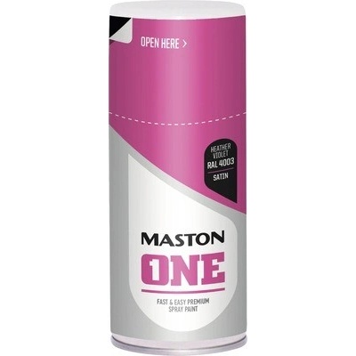 Maston one lak v spreji Satin RAL4003 150 ml erica fialový