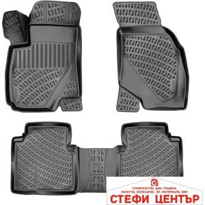 Rizline Гумени стелки RizLine съвместими с Hyundai Santa Fe 2000-2006 (5151273) - steficenter