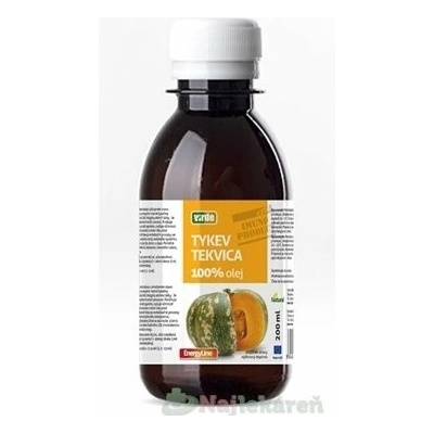 Virde tekvicový olej 100% 200 ml