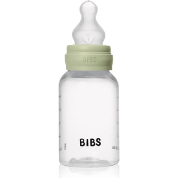 BIBS Anti-Colic Baby Bottle Silicone шише против колики със силиконов биберон Sage 150ml