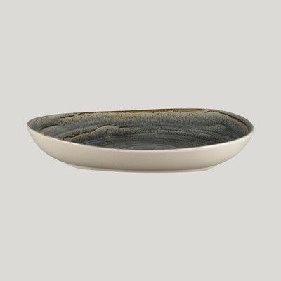 RAK Porcelain Spot talíř hluboký 28 x 22,5 cm olivínový SPTFLDP28-12