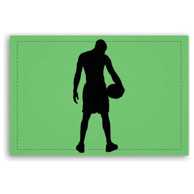 Fotoobraz 90x60 cm střední Basketbal