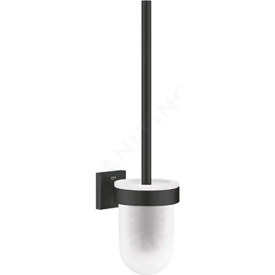 GROHE WC kefa nástenná s držiakom sklo matná čierna