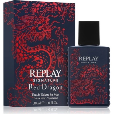 Replay Signature Red Dragon toaletní voda pánská 50 ml