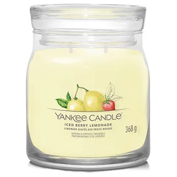 Image 1 of Yankee Candle Iced Berry Lemonade типична свещ средна 368 гр