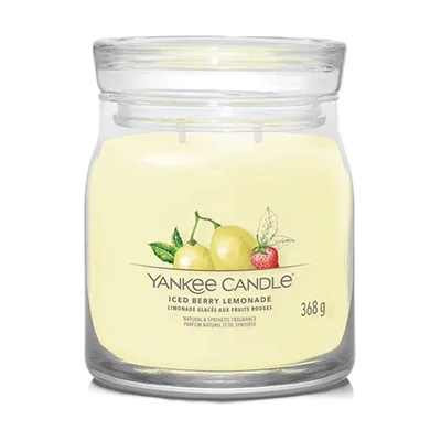 Yankee Candle Iced Berry Lemonade типична свещ средна 368 гр