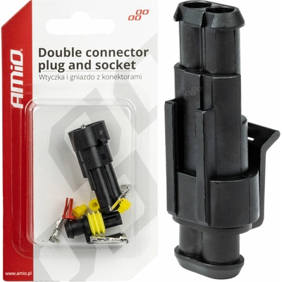 AMiO Hermetický konektor Superseal 2 PIN,, sada -03518