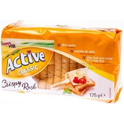 BONAVITA Active Classic Crispy Rusk suchary 125 g