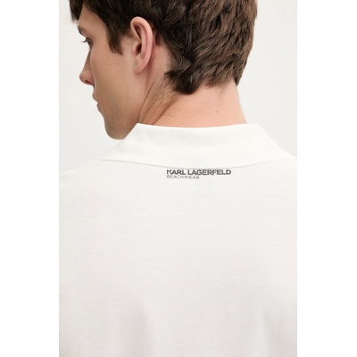 Karl Lagerfeld Памучна тениска с яка Karl Lagerfeld KL METAL (B1M46013)