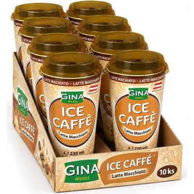 Gina Ledová káva Latte Macchiato 10 x 230 ml