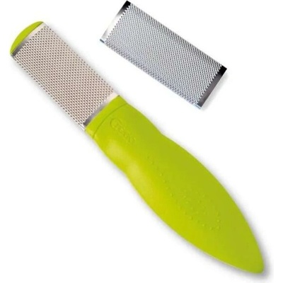 CREDO Škrabka na paty Flat callus rasp POP ART Zelená