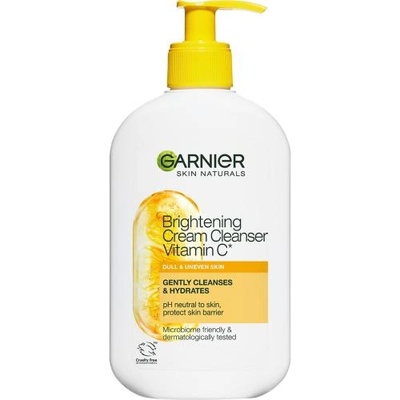 Garnier Skin Naturals Vitamin C Brightening Cream Cleanser изсветляващ почистващ крем с витамин c 250 ml за жени