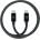 Dviced Magnetic Braided Cable USB-C to USB-C, 1, 25m - dark grey (DV120015)