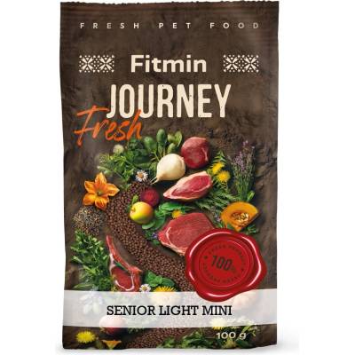 Dibaq Проба храна Fitmin Fresh Journey Mini Senior Light за кучета от малки породи 100 g