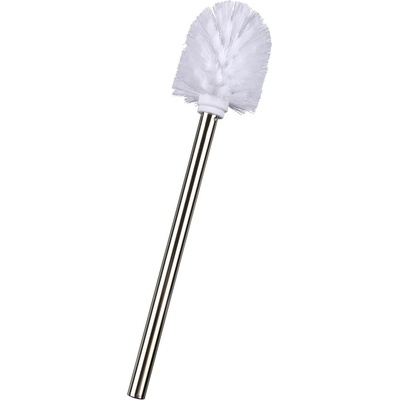 WENKO Бяла четка за тоалетна за смяна с дръжка от неръждаема стомана - Wenko (16757100)