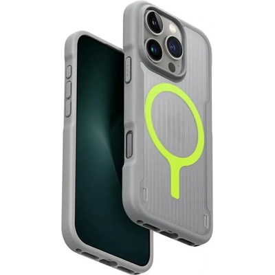 Uniq Combat Active Magclick Charging Case за iPhone 16 Pro - сив (8886463691847)