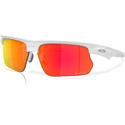 Oakley Слънчеви очила BISPHAERA с рамка Polished White и с диапозитиви Prizm Ruby 68 (OO9400-PWPR)
