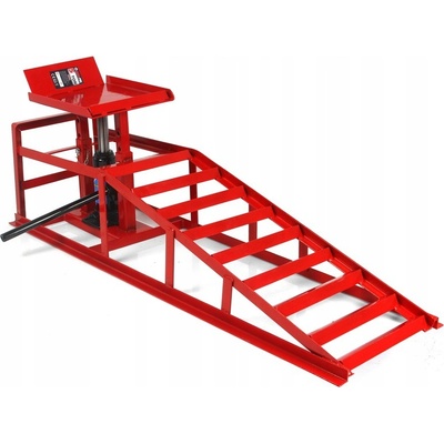 Hydraulická nájezdová rampa, Nosnost 2000 kg MAR-POL M80097 – Sleviste.cz