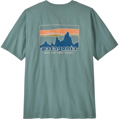 Patagonia Мъжка тениска Patagonia 73 Skyline T-Shirt - Blue Sage (216-7984-0114)