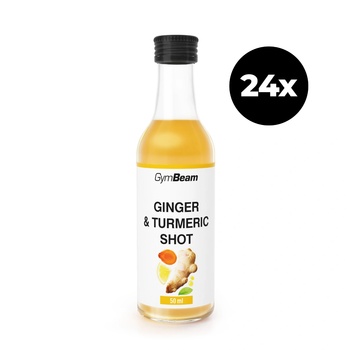 GymBeam Ginger & Turmeric Shot 24 x 50 ml