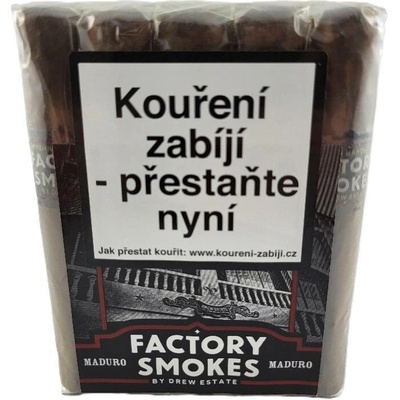 Factory Smokes Maduro Robusto 25 ks