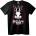 NOONEBRAND Тениска Бял заек часовник - XL, White