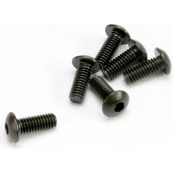 Traxxas винт с вътрешен шестостен M4x10mm полукръгла глава (6)