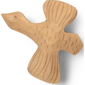 Ferm Living Кука за стена Bird Billie бежова (1104268139)