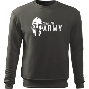 Image 1 of DRAGOWA мъжки суитшърт Spartan Army, сив 300г/м2 (5416)