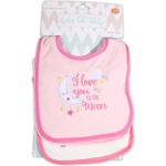 Cangaroo Лигавници Cangaroo - Tibby, 3 броя, розови (106854) - baby