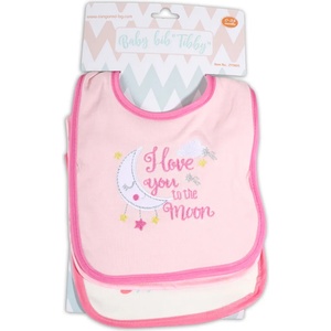 Cangaroo Лигавници Cangaroo - Tibby, 3 броя, розови (106854) - baby
